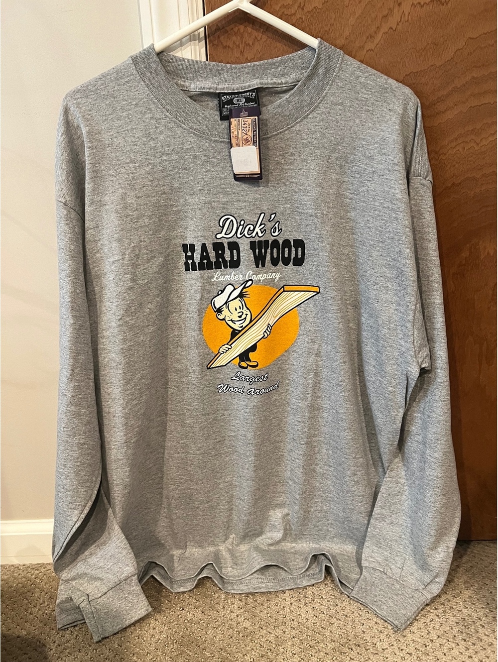 “Dicks Hard Wood Lumber Company” Long Sleeve Shirt